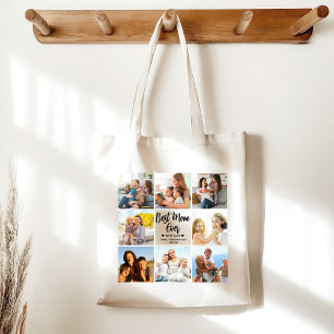 Best Mom Ever Collage 8 Photos of Children's Tote Bag