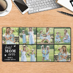 Best MOM Ever Custom 7 Photo Collage Personalised Desk Mat<br><div class="desc">Surprise your mum with a heartfelt and practical gift that she'll cherish every day – our "Best MOM Ever" Desk Mat Photo Collage. This extra-large mouse pad doubles as a personalised office accessory, designed to brighten up her workspace with cherished memories. Featuring a stunning collage of 7 photos, this desk...</div>