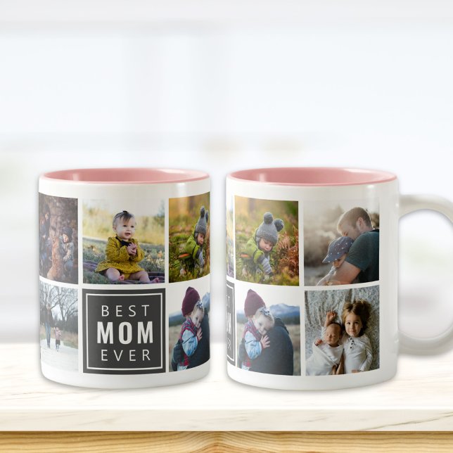 Best MOM Ever Custom Photo Mug (Creator Uploaded)