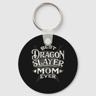 Best Mom Ever Funny Mother's Day Rpg Gamer Women Key Ring