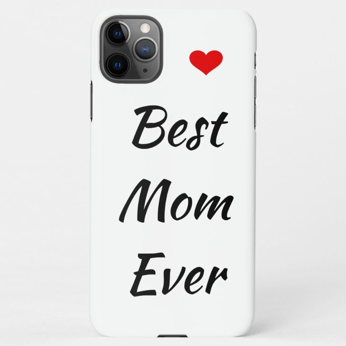 Best Mom Ever iPhone Case Zazzle.co.uk