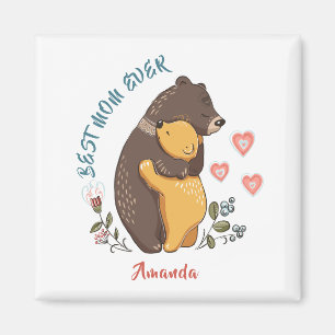 Best mom ever Magnet, personalized mother day gift Magnet