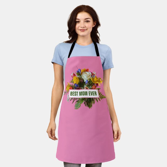 BEST MOM EVER MOTHERS DAY GIFT   APRON (Worn)