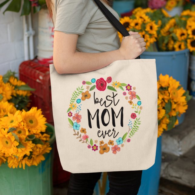 Best MOM ever | Mother's day Gifts | Tote Bag (Creator Uploaded)