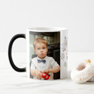 Best MOM Ever Mother's Day Kid Pet Photo Collage Magic Mug
