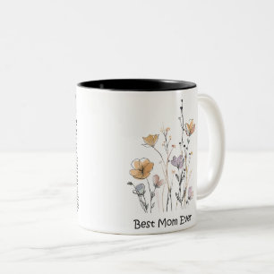 Best Mom Ever Mother's Day Two-Tone Coffee Mug