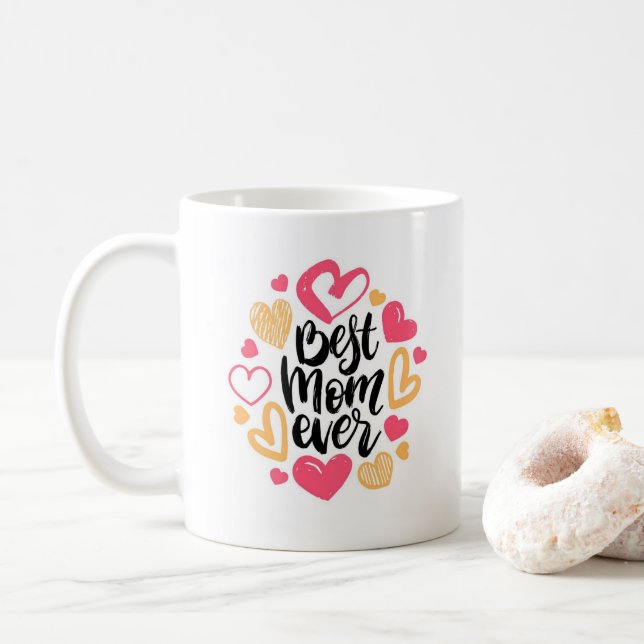 Best Mom Ever Mug (With Donut)