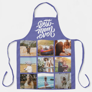 Best Mom Ever Personalized Photo Collage Apron