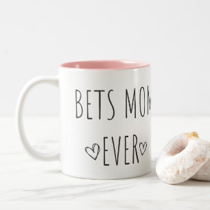 Best MOM Ever Personalized Two-Tone Coffee Mug