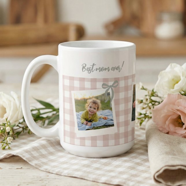 Best Mom Ever Photo Collage Coffee Mug (Creator Uploaded)