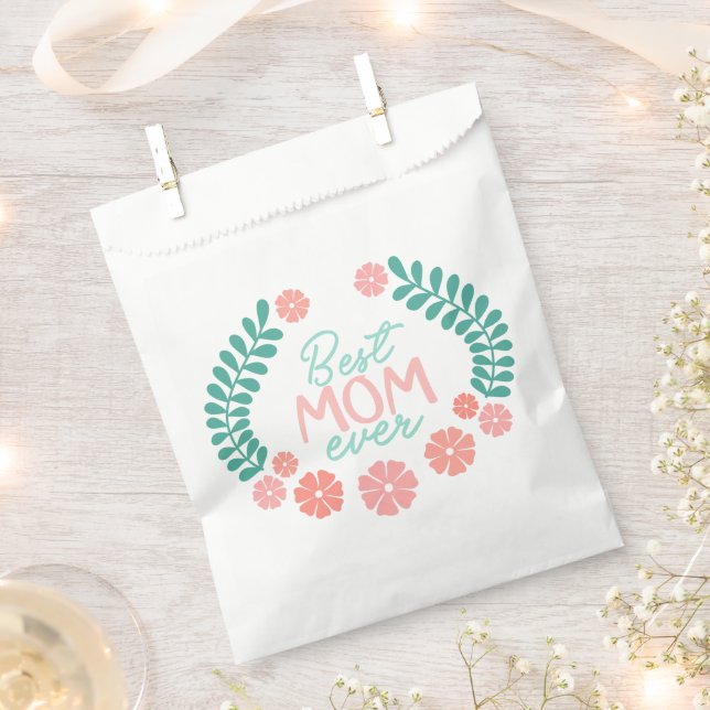 Best mom ever text in floral frame favour bags (Clipped)