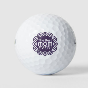 BEST MOM golf balls