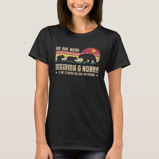 Best Mom Grandma From Daughter Son Siblings  Mommy T-Shirt (Front)