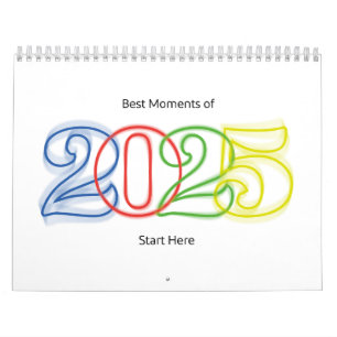 Best Moments of 2025 Start Here Calendar