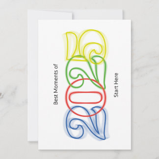 Best Moments of 2025 Start Here Holiday Card