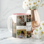 Best Momma Ever Script Mother's Day Photo Collage Two-Tone Coffee Mug<br><div class="desc">Send a beautiful personalised mother's day gift to your momma that she'll cherish. Special personalised mother's day family photo collage to display your special family photos and memories. Our design features a simple 8 photo collage grid design with "Best Momma Ever" designed in a beautiful handwritten black script style &...</div>