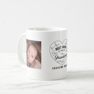 Best Moms Get Promoted to Grandma   Photo Coffee Mug