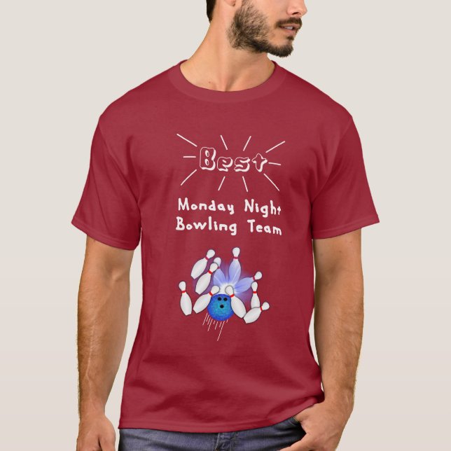 Best Monday Night Team T-Shirt (Front)