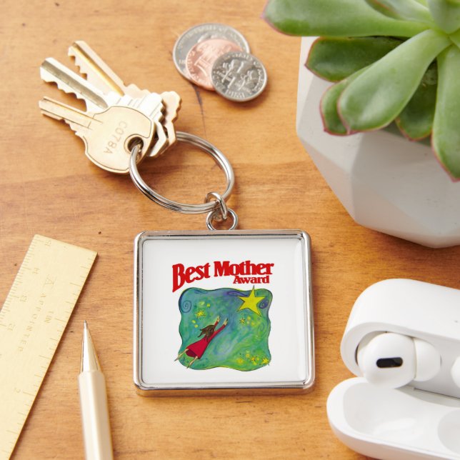 Best Mother Award Gifts Key Ring (Desk)