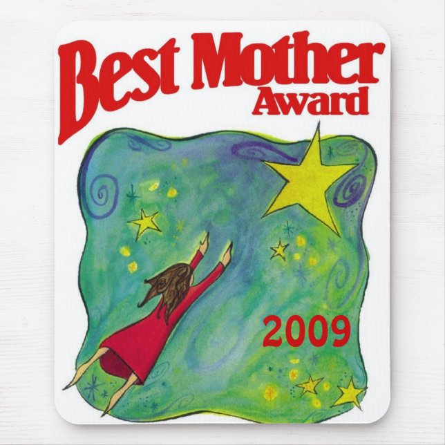 Best Mother Award Gifts Mouse Mat (Front)