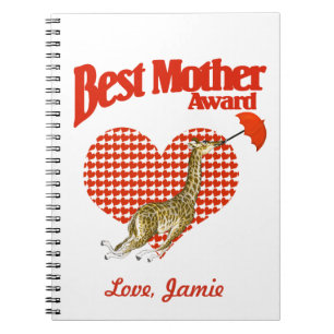 Best Mother AwardNotebook Planner Journal