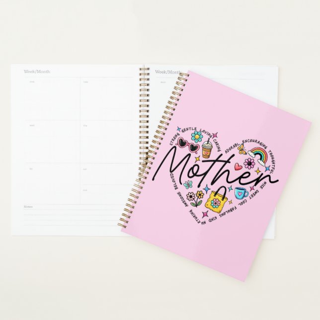 Best Mother Ever  Planner (Display)