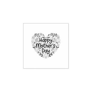 Best Mother Ever  Rubber Stamp