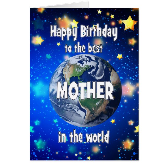 Best Mother In The World Birthday (Front)