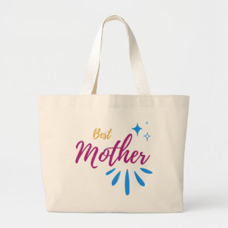 Best Mother Large Tote Bag