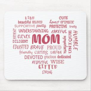 Best Mother qualities and mom characteristics Invi Mouse Mat