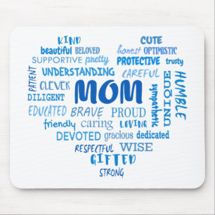 Best Mother qualities and mom characteristics Invi Mouse Mat