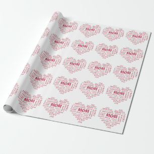 Best Mother qualities and mom characteristics Invi Wrapping Paper