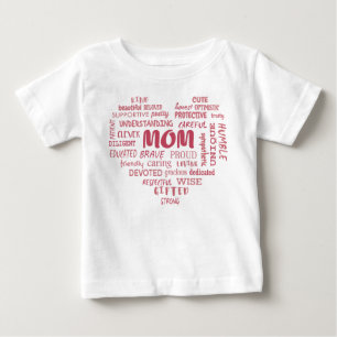 Best Mother qualities and mum characteristics Invi Baby T-Shirt