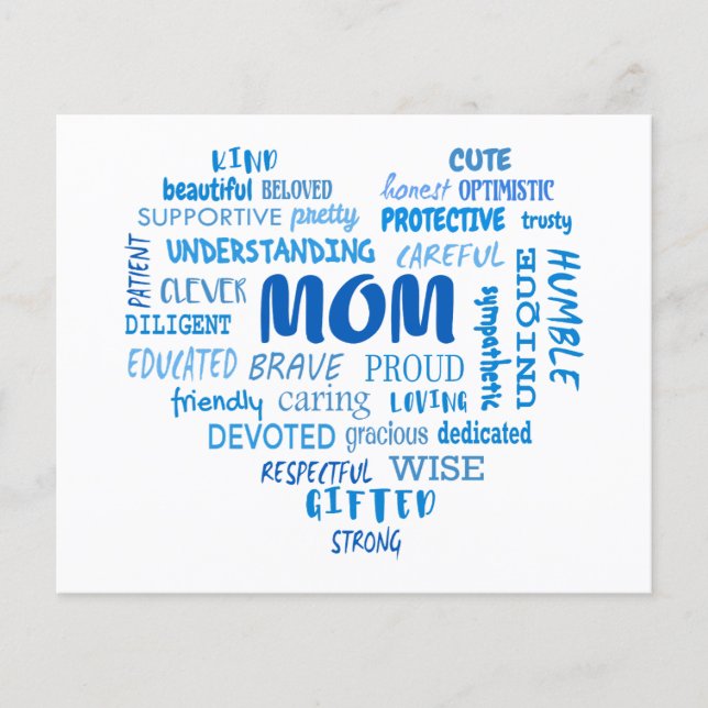 Best Mother qualities and mum characteristics Invi Flyer (Front)