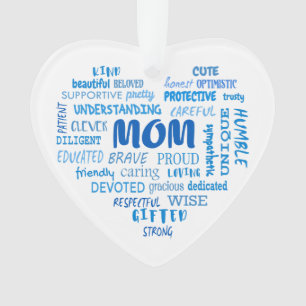 Best Mother qualities and mum characteristics Invi Ornament