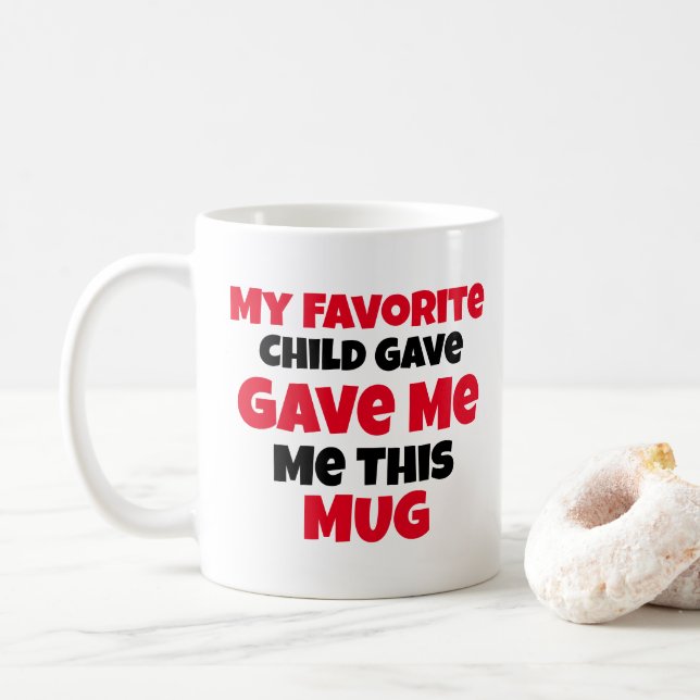 Best Mothers Day Gifts from Daughter or Son Idea Coffee Mug (With Donut)