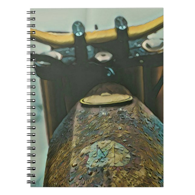 Best motorcycle gifts notebook (Front)