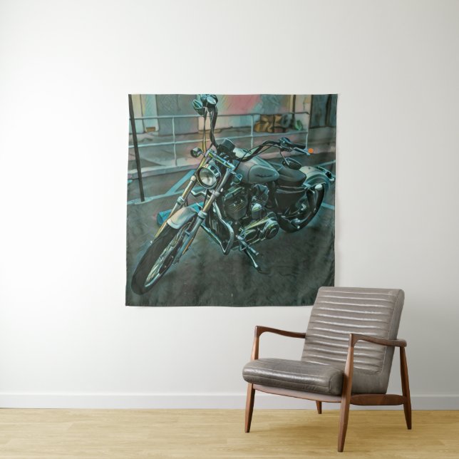 Best motorcyclist gifts tapestry (In Situ)