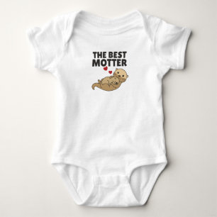 Best Motter Otter Game For Mama Sweet Animals Baby Bodysuit