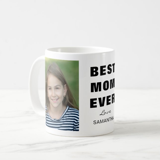 Best Mum 2 Photo  Coffee Mug (Front Left)