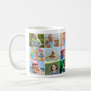 Best Mum 9 Photo Collage Mother's Day  Coffee Mug