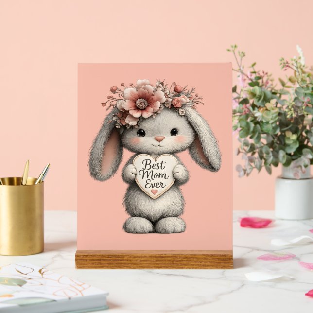 Best Mum Acrylic Sign (Wedding)