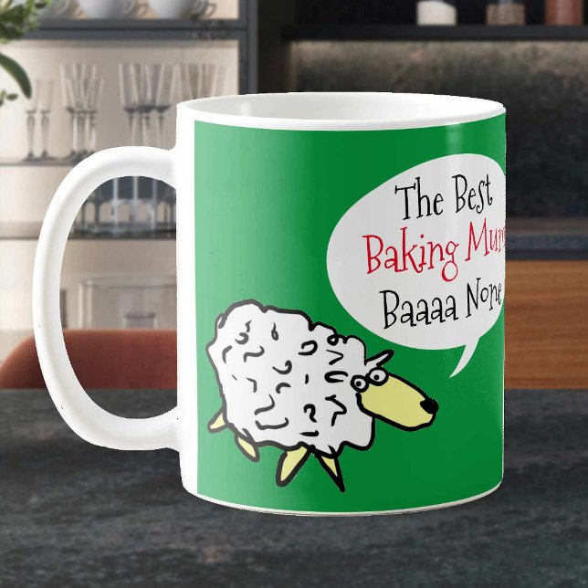 Best Mum at Baking. Fun Coffee Mug (Creator Uploaded)