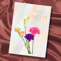 Best Mum best mum ever pastel elegant floral