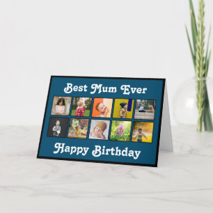 Best Mum Birthday Instagram Photo Collage Template