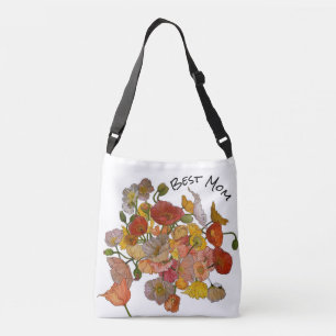 Best Mum Bright Poppy  Crossbody Bag