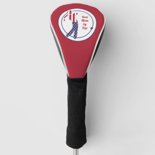 Best Mum by Par   American Flag Golf Player Head Cover