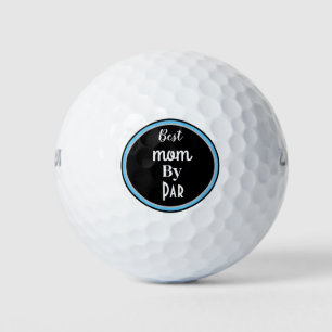 Best Mum By Par funny gifts Golf Balls