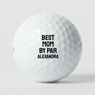 Best Mum By Par Happy Mother's Day Golf Balls
