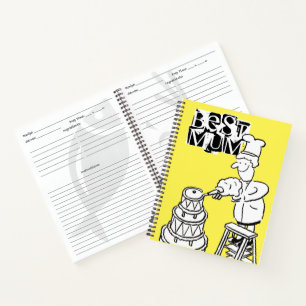 Best Mum Cake Maker Decorating Giant Cake Notebook
